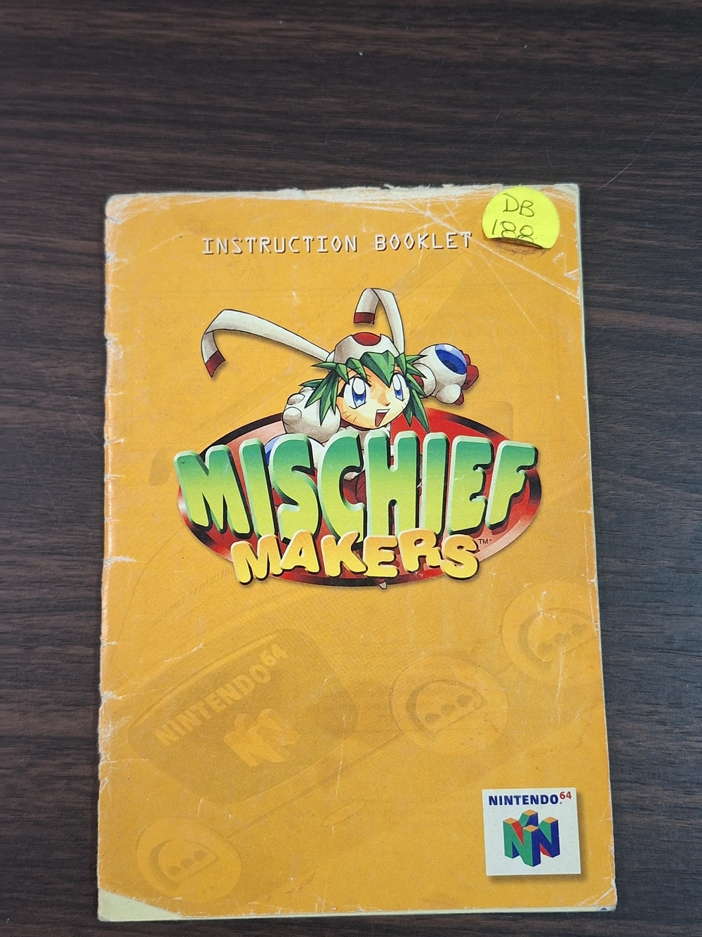 BEST OFFER? Mischief Makers Nintendo 64 Instruction Booklet